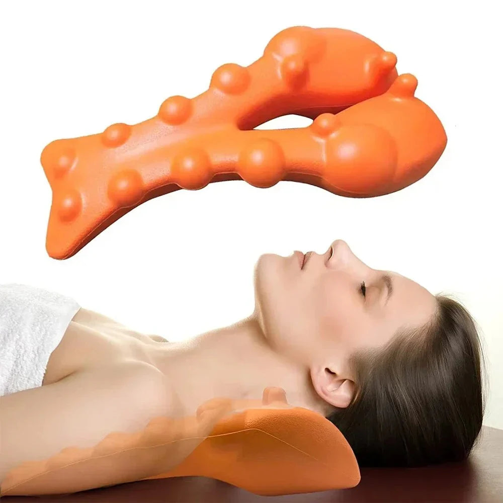 Nacksträckare med Cervikal Traktion & Massage