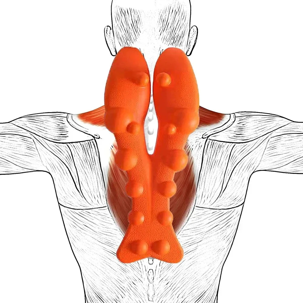 Nacksträckare med Cervikal Traktion & Massage