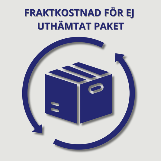 FRAKTKOSTNAD - EJ UTHÄMTAT PAKET