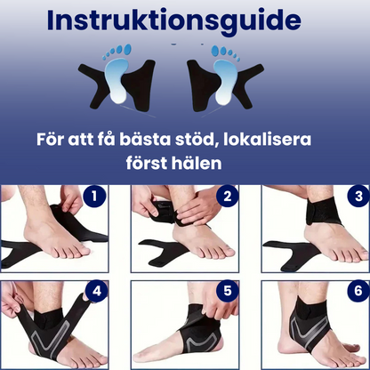 Elastiskt Fotledsband – Justerbar Passform för Aktiv Vardag