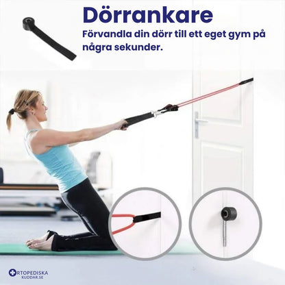 Ortopediskakuddar - motståndsband Set – Komplett Hemmagym för Helkroppsträning