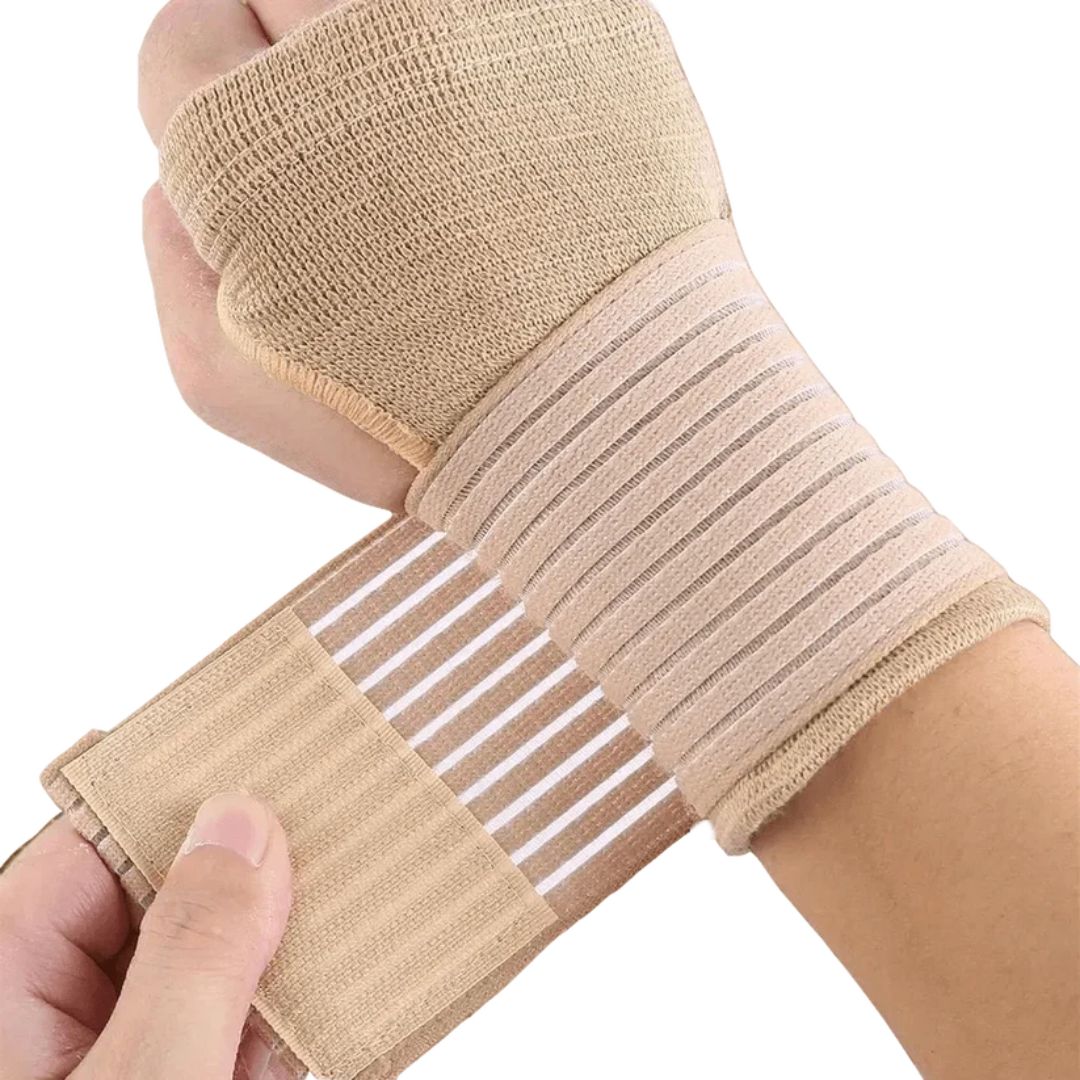 Handledsstöd i elastisk nylon – träningsvänligt