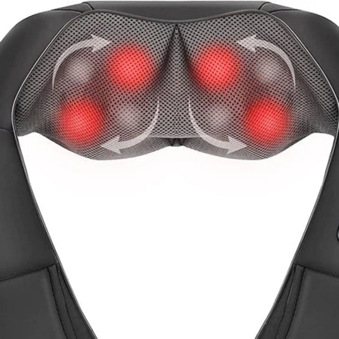 Shiatsu Nack- & Ryggmassager med Värme