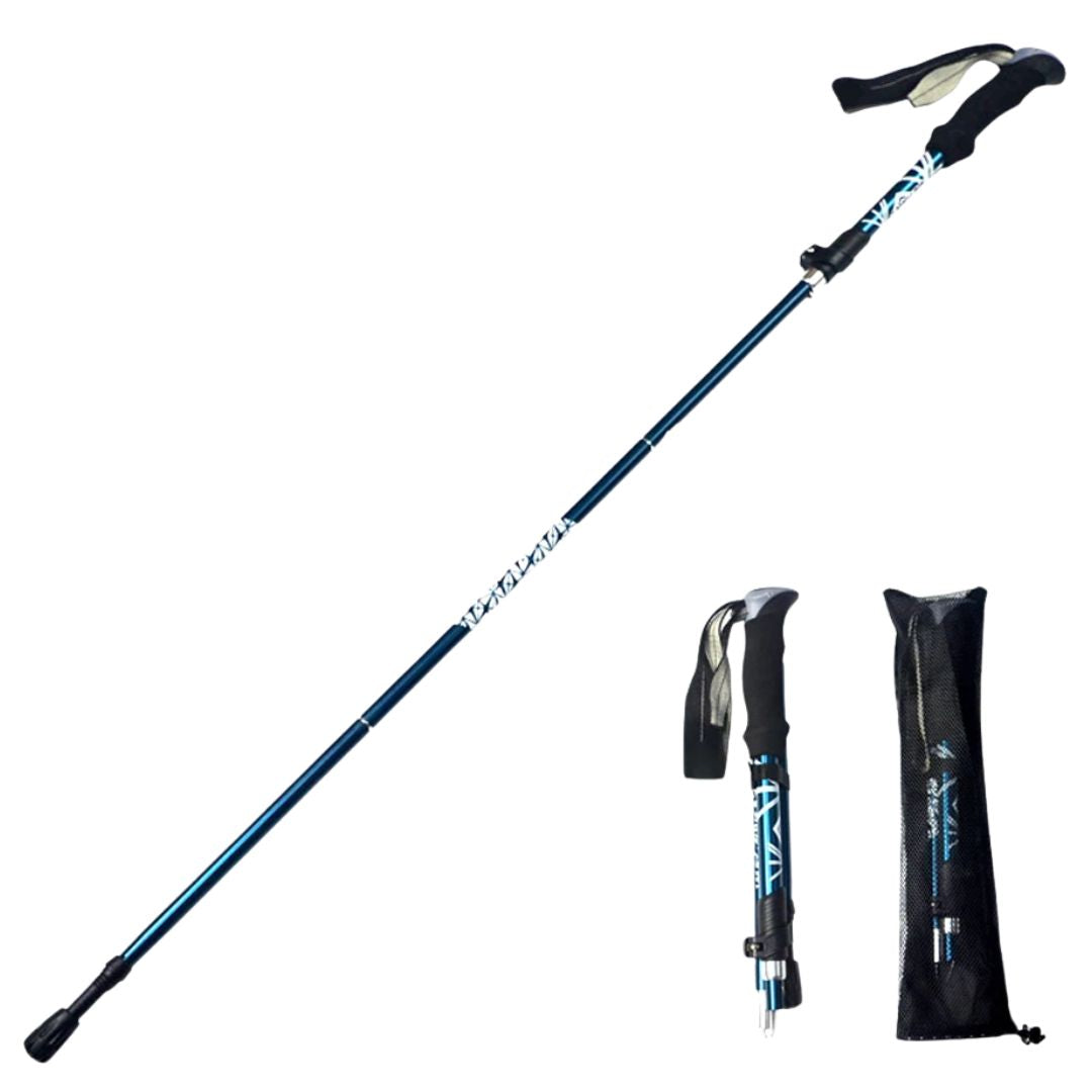 Hopfällbara Gångstavar – Justerbara & Lättvikt för Promenad