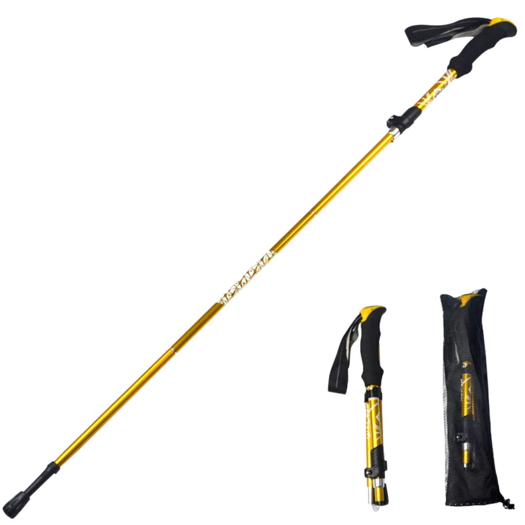 Hopfällbara Gångstavar – Justerbara & Lättvikt för Promenad