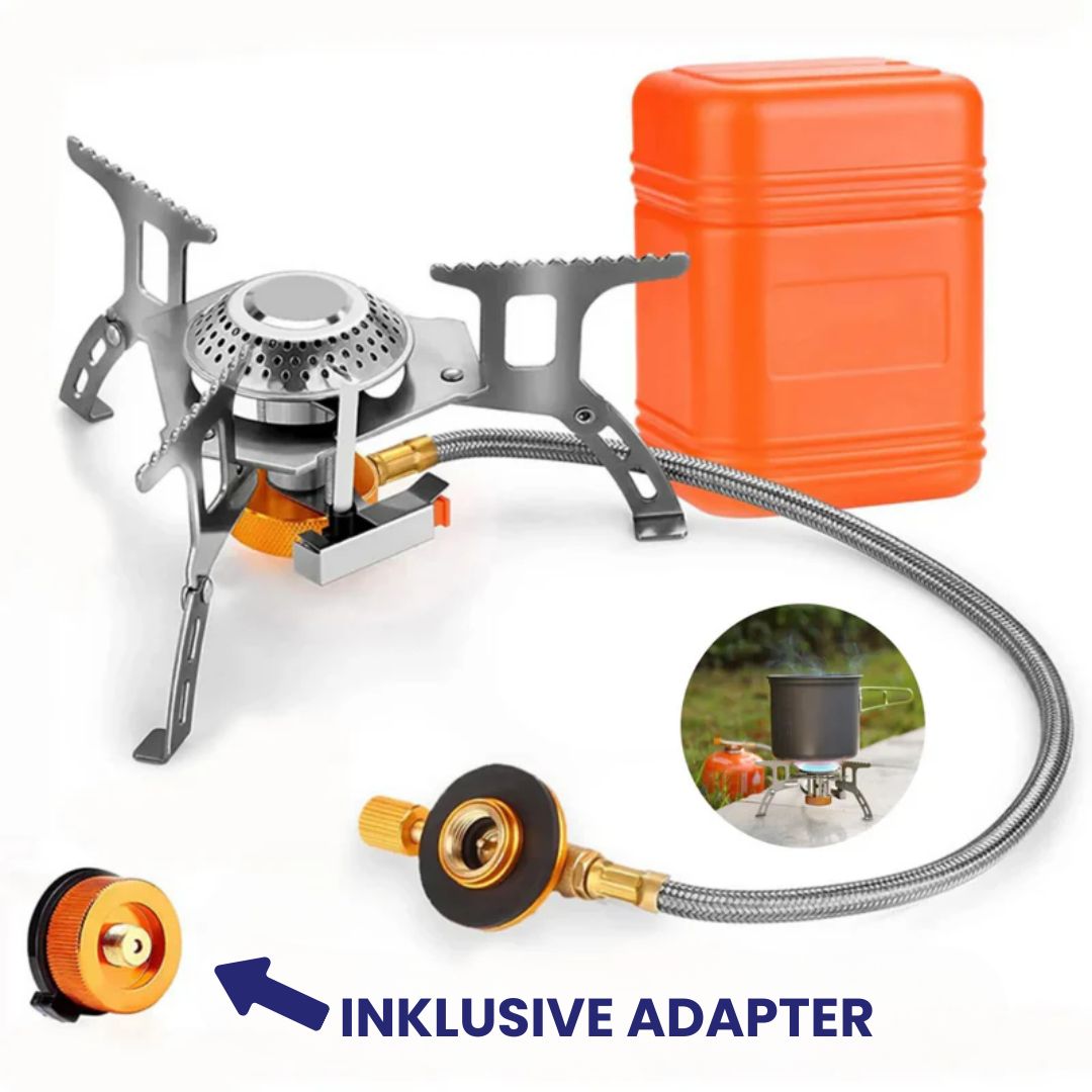 Portabel Gasbrännare UL – Lätt & Effektiv