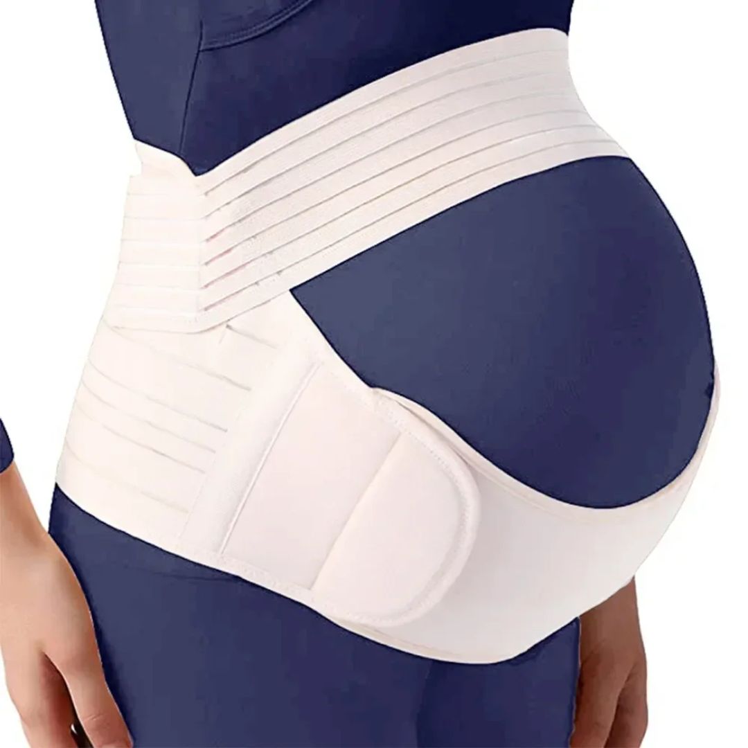 Gravidavlastningsbälte justerbart – ergonomiskt mjuk & stödsamt