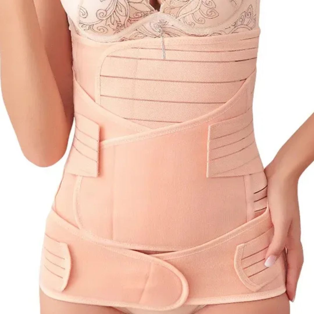 Mageband efter förlossning – 3‑i‑1 stöd