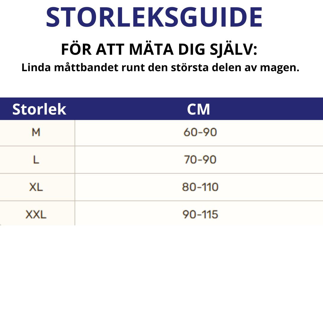 Mageband efter förlossning – 3‑i‑1 stöd