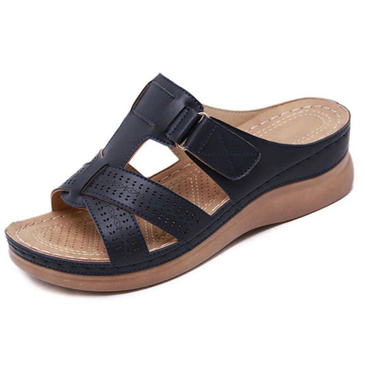 Ortopediska Slip-on Sandaler – Fotvalvsstöd & Komfort för Kvinnor