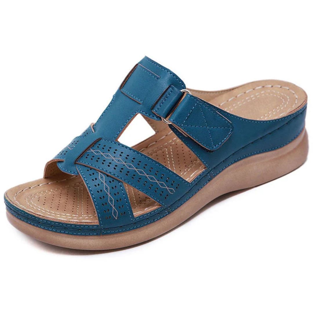 Ortopediska Slip-on Sandaler – Fotvalvsstöd & Komfort för Kvinnor