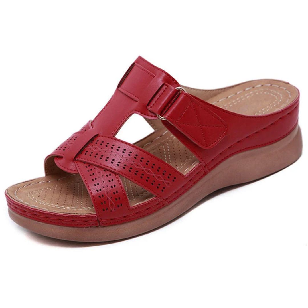 Ortopediska Slip-on Sandaler – Fotvalvsstöd & Komfort för Kvinnor