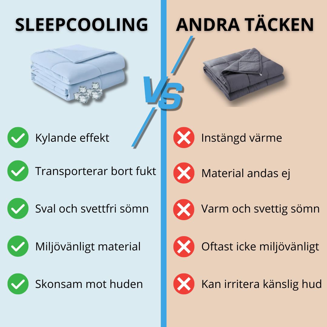 Kyltäcke i Naturmaterial
