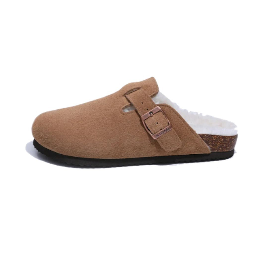 Fodrade mocka‐tofflor – varm & bekväm innetoffel