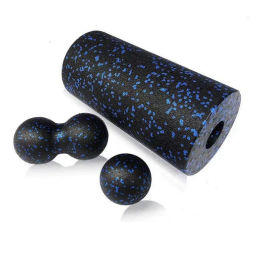 Foam Roller & Massagebollar Set