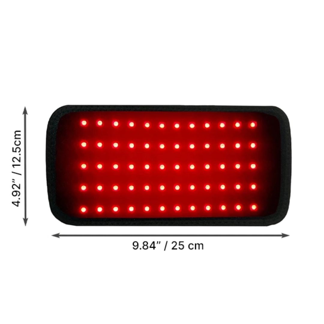 Rödljusterapi Band 660nm 850nm – Smärtlindring & Återhämtning | TheraLight Wrap