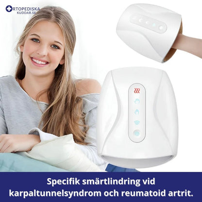 Handmassageapparat för smärtlindring och muskelavslappning
