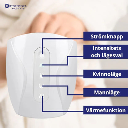 Handmassageapparat för smärtlindring och muskelavslappning