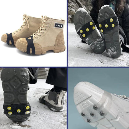 Isbroddar och Halkskydd för Skor – Förbättrat Grepp på Is och Snö