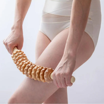 Böjbar Massageroller – Ergonomisk Design för Rygg, Ben och Nacke