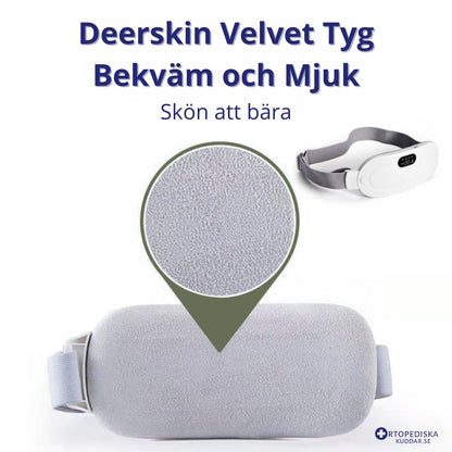 Värmekudde för Mensvärk & Ryggsmärta – Uppladdningsbar med Massage