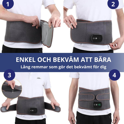 Värmebälte för Ryggsmärta – Rödljus & Massage