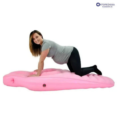 Gravidkudde uppblåsbar med magutrymme