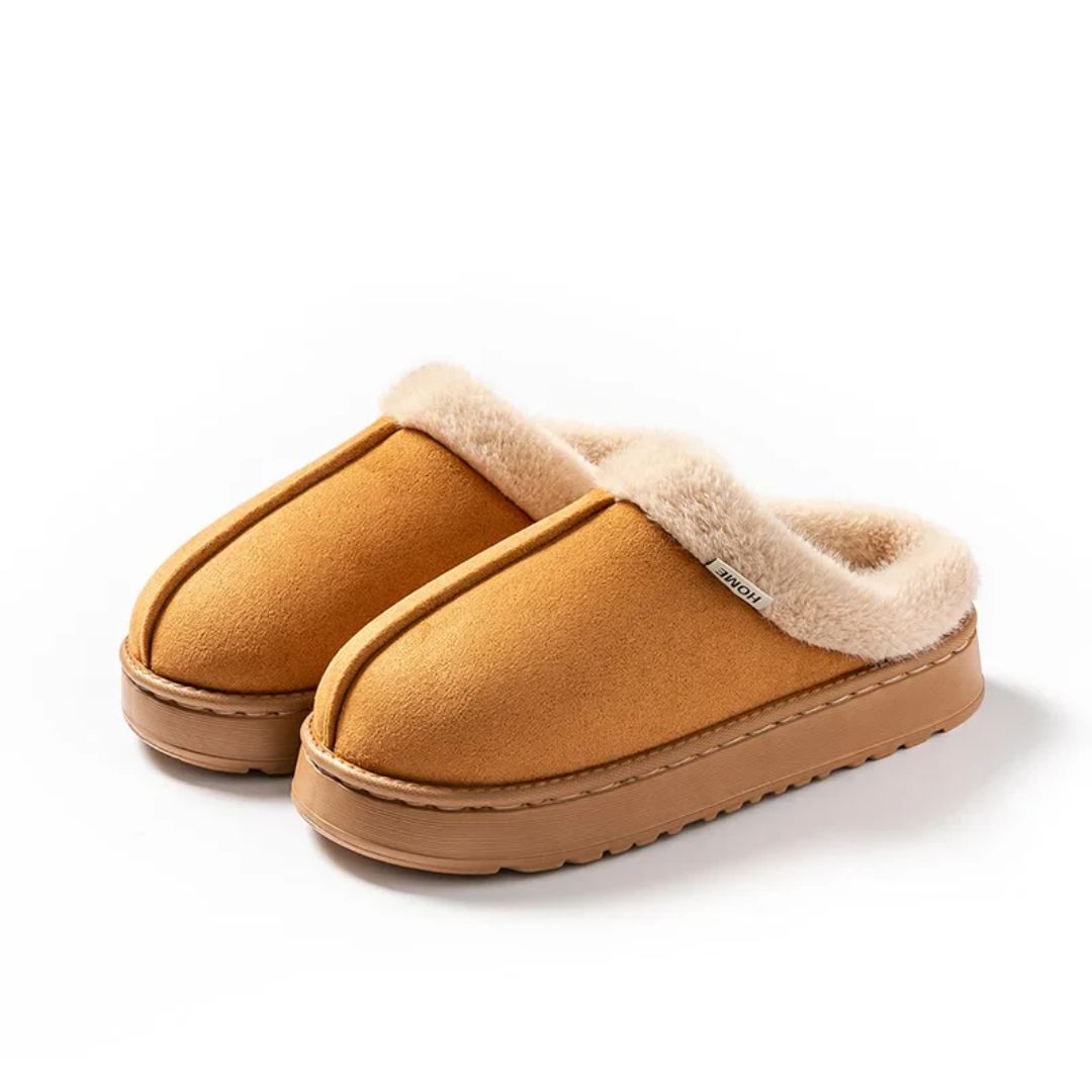 Fodrade Tofflor - halkfria och bekväma hemmatofflor