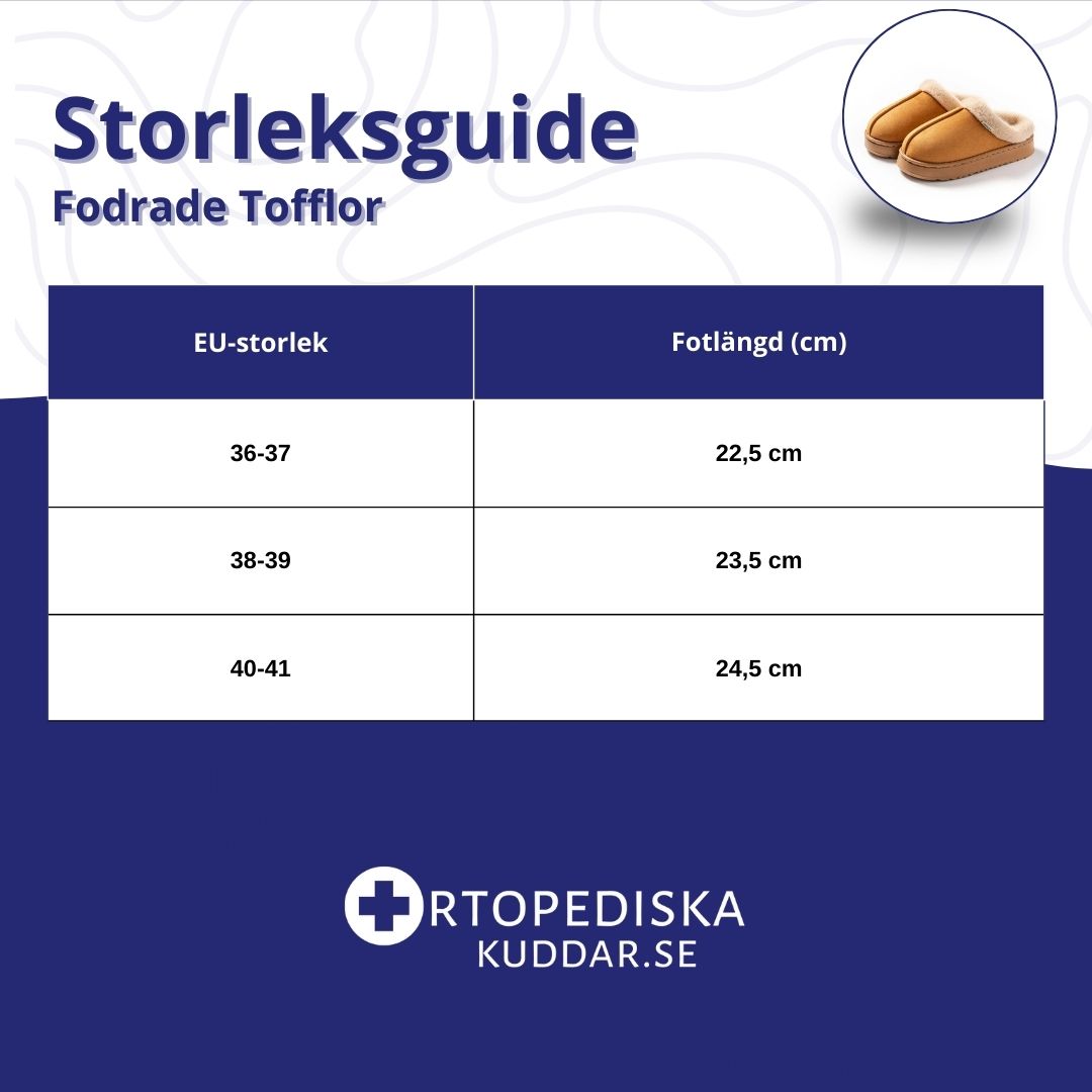 Fodrade Tofflor - halkfria och bekväma hemmatofflor