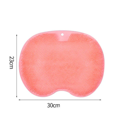Skrubbmatta halkfri i silikon – för fötter & kropp