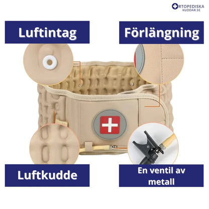Ortopediskt ländryggsbälte