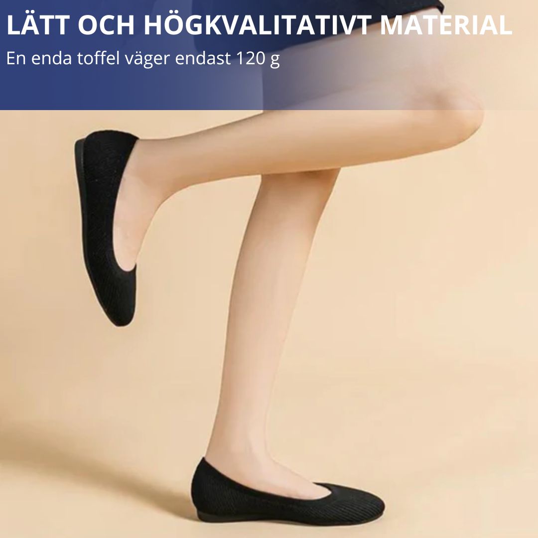 Ergorinas™ Ballerinaskor dam – bekväma & ergonomiska skor för alla tillfällen
