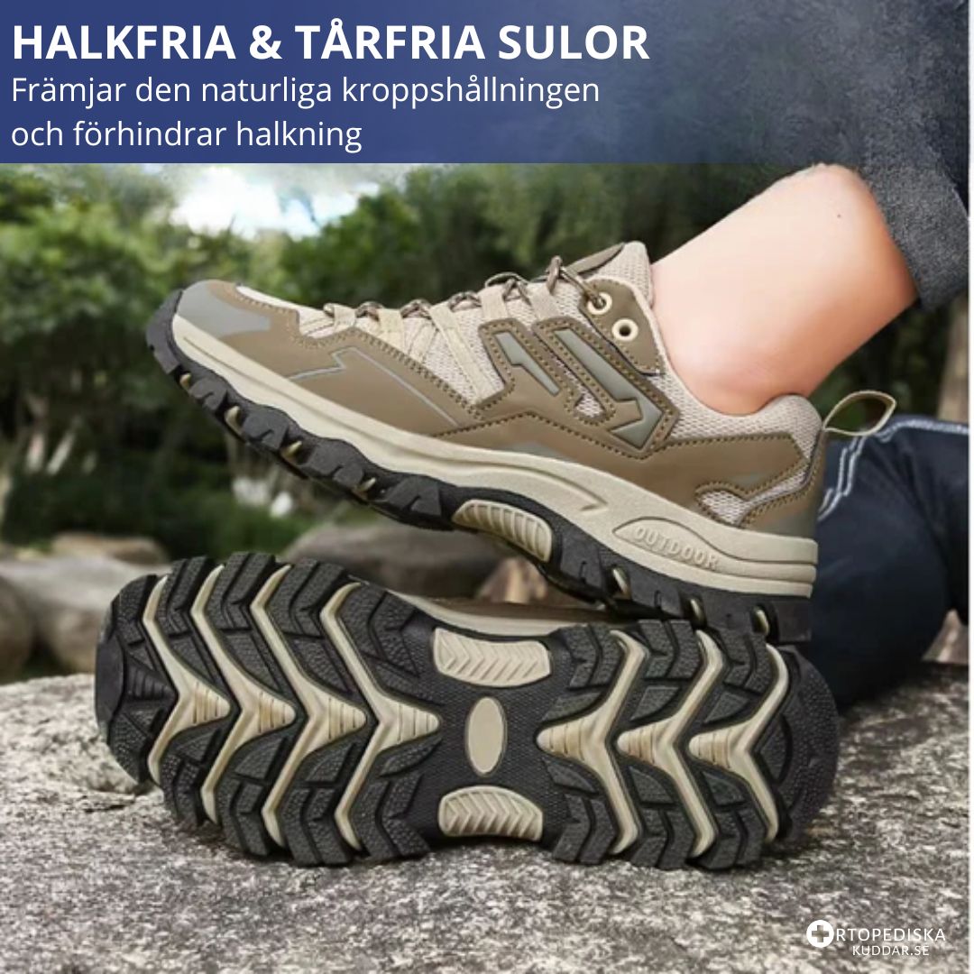OrtoHike - Ergonomiska, vattentäta och halkfria vandringsskor