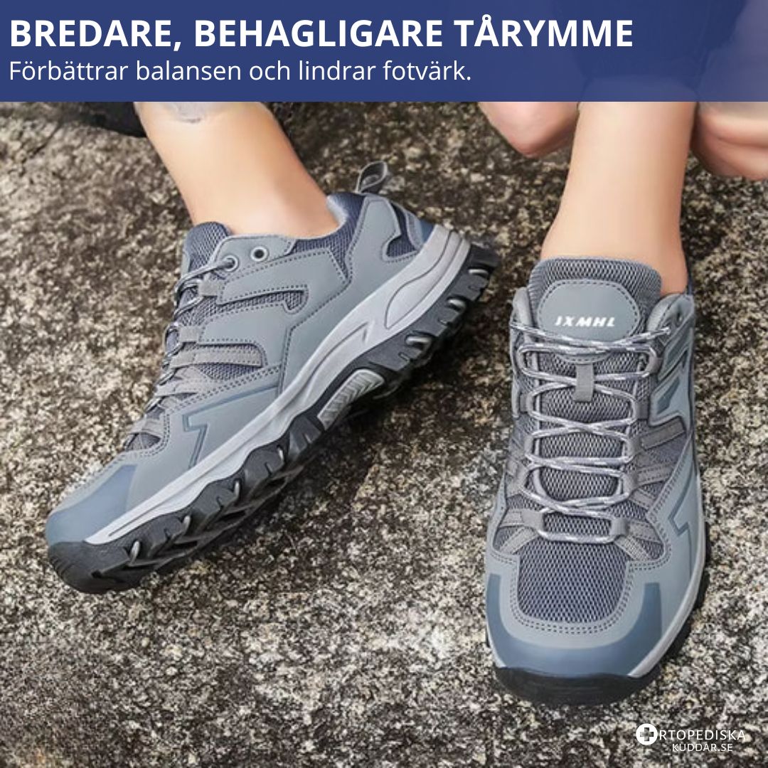 OrtoHike - Ergonomiska, vattentäta och halkfria vandringsskor
