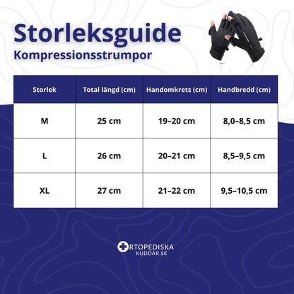 Vattentät vinterhandske med touch & ficka