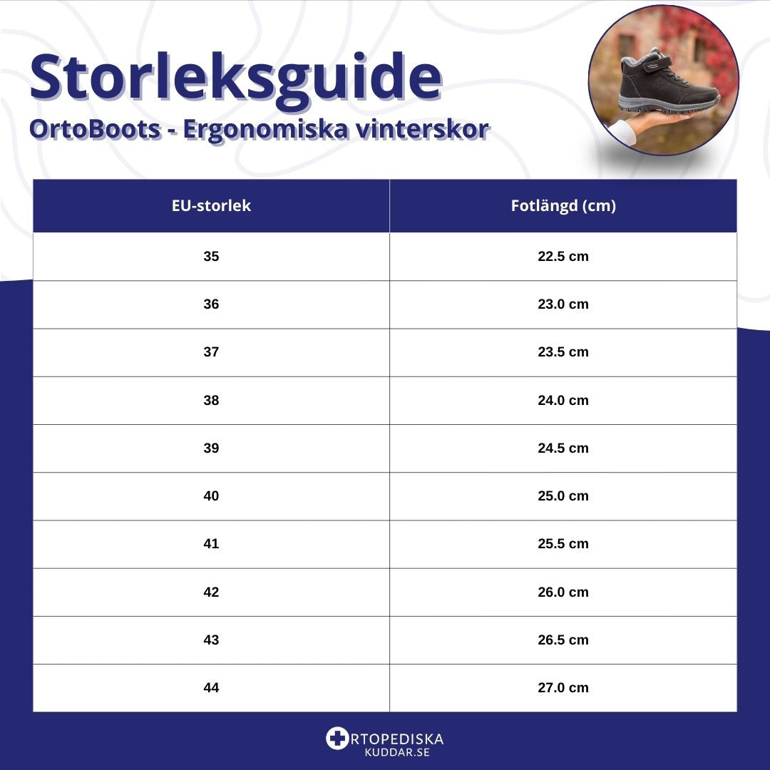 OrtoBoots - Ergonomiska vinterskor