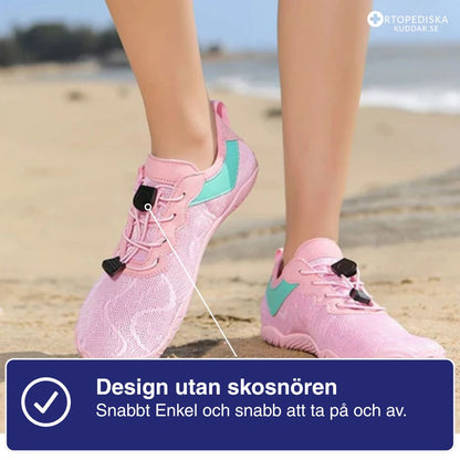 Ortostep - Ergonomiska barfotaskor i vattentåligt material