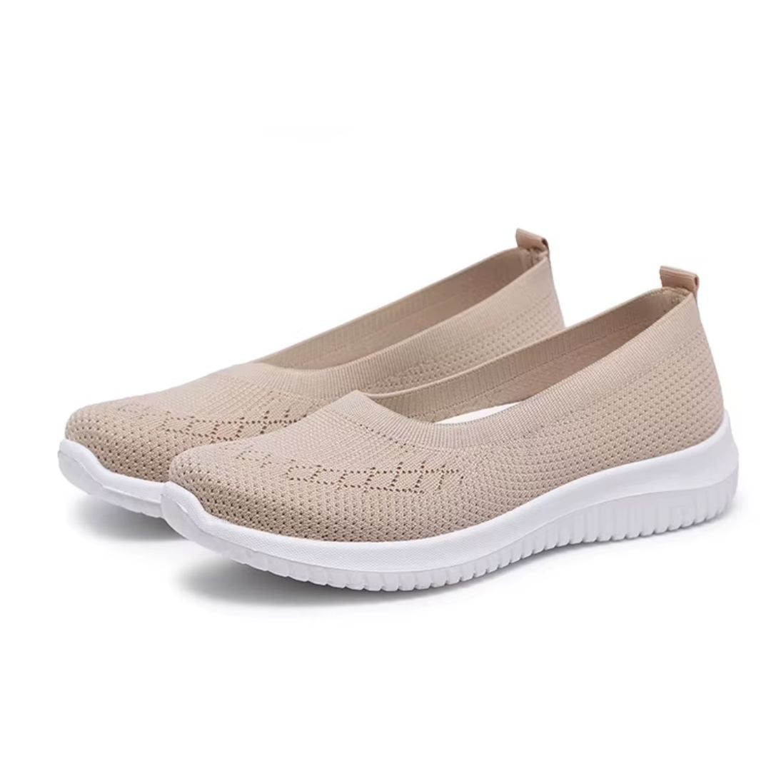 SoftStep Slip-Ons – Lätta och Bekväma Dam Sneakers