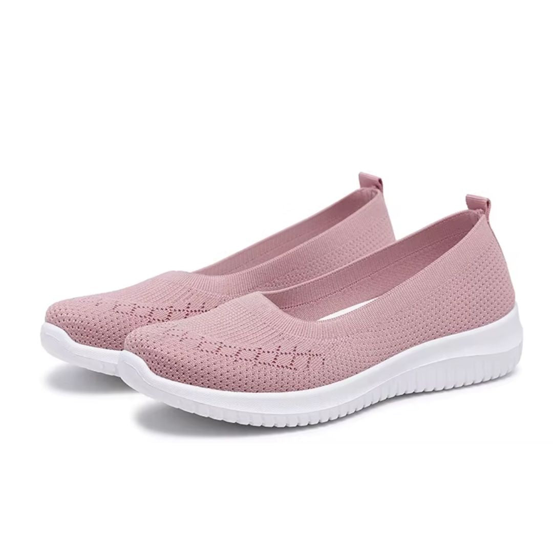 SoftStep Slip-Ons – Lätta och Bekväma Dam Sneakers