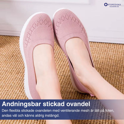 SoftStep Slip-Ons – Lätta och Bekväma Dam Sneakers