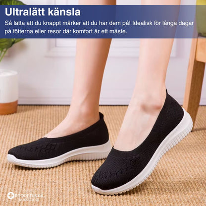 SoftStep Slip-Ons – Lätta och Bekväma Dam Sneakers