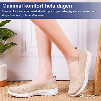 SoftStep Slip-Ons – Lätta och Bekväma Dam Sneakers