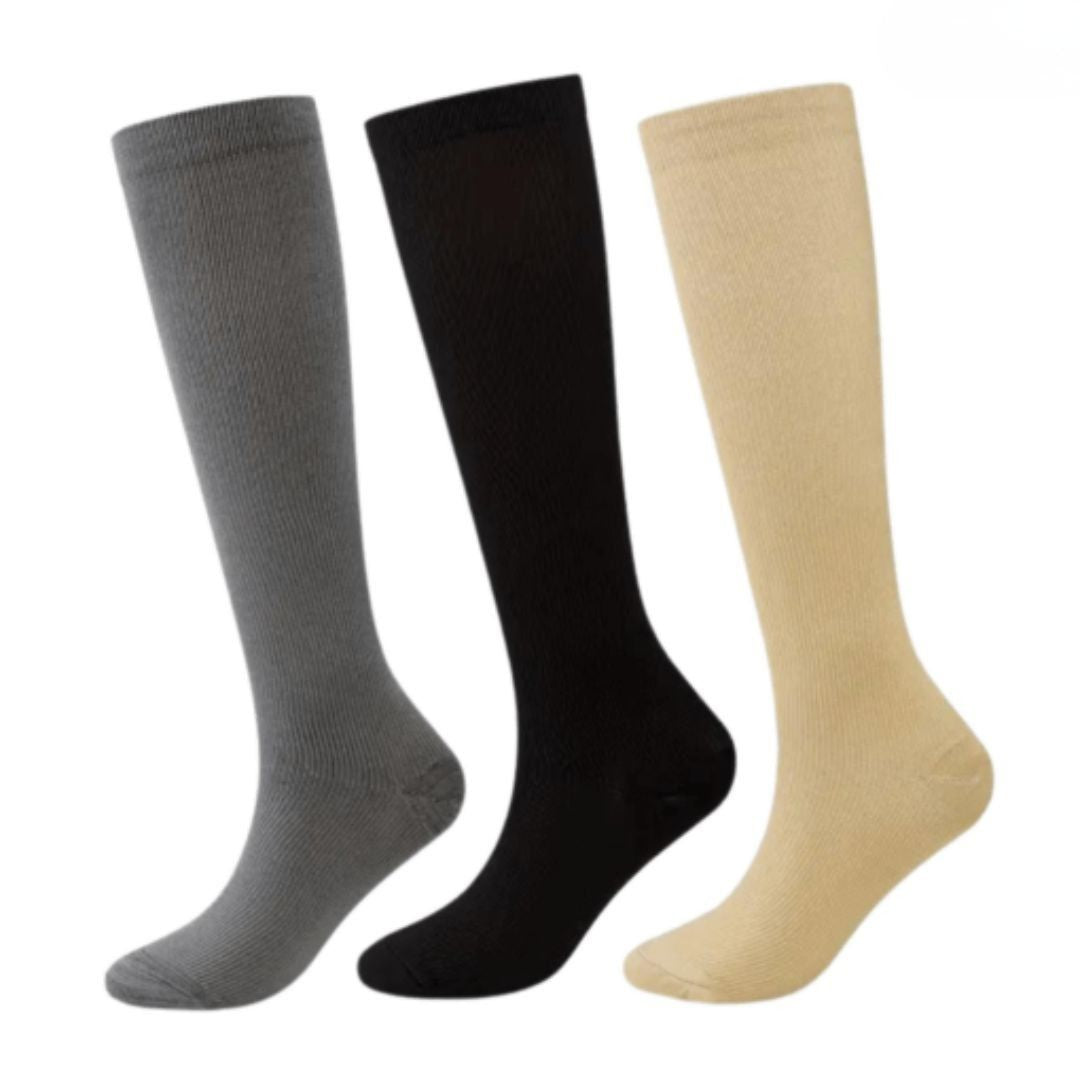 Kompressionsstrumpor vardag (3 par)