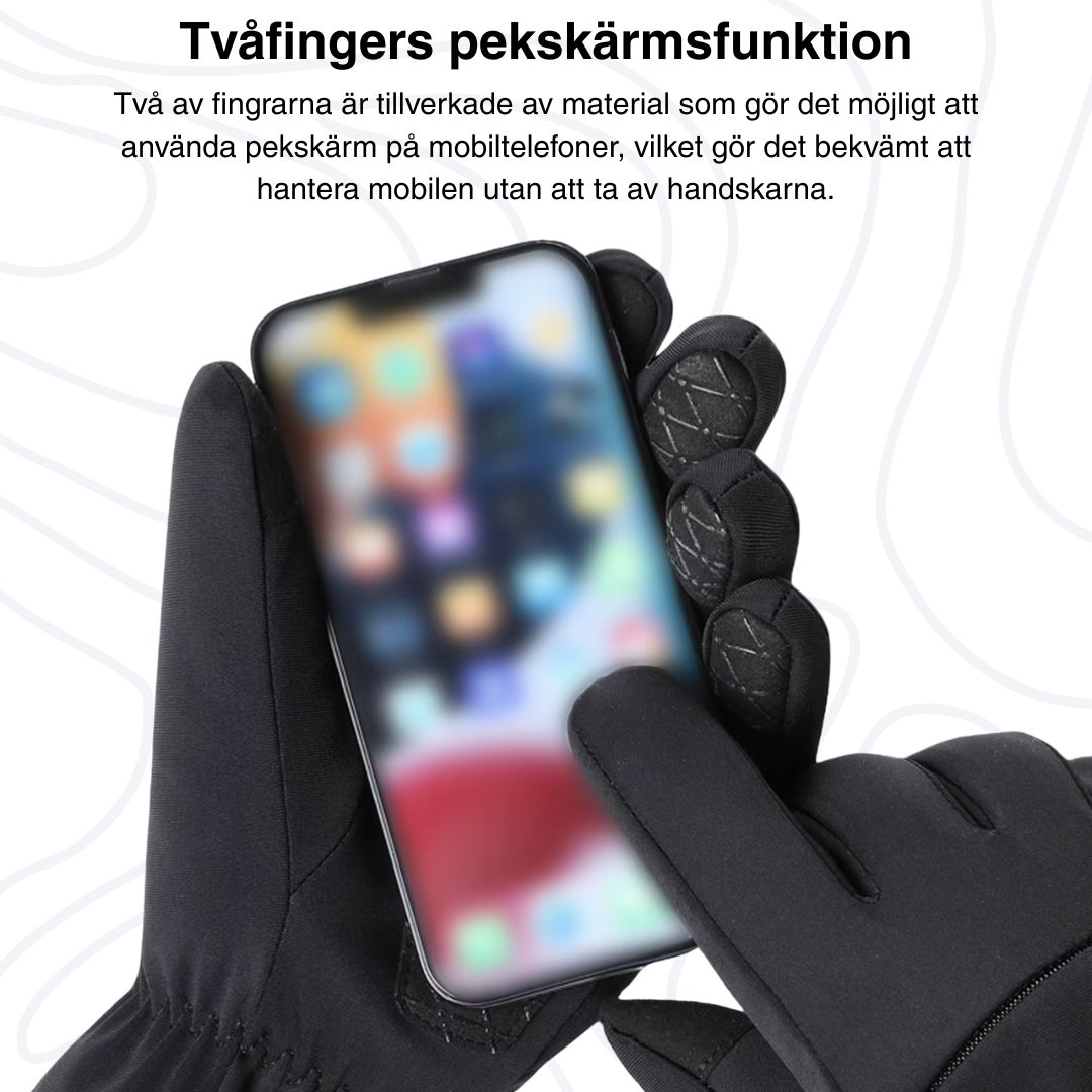 Vinterhandskar med Pekskärm