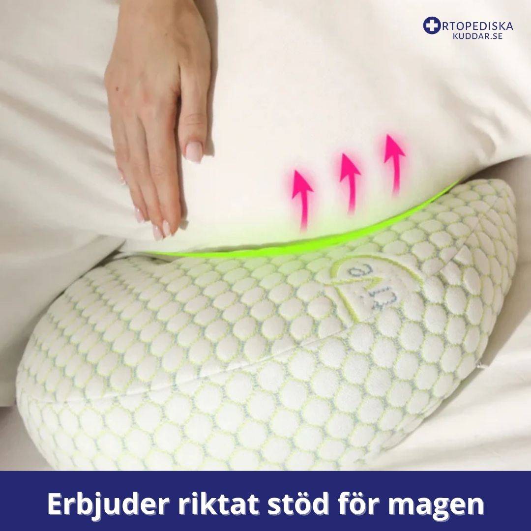 Ortopediskt Graviditetskudde – U-Design, Andningsbart, Mjuk Bomull