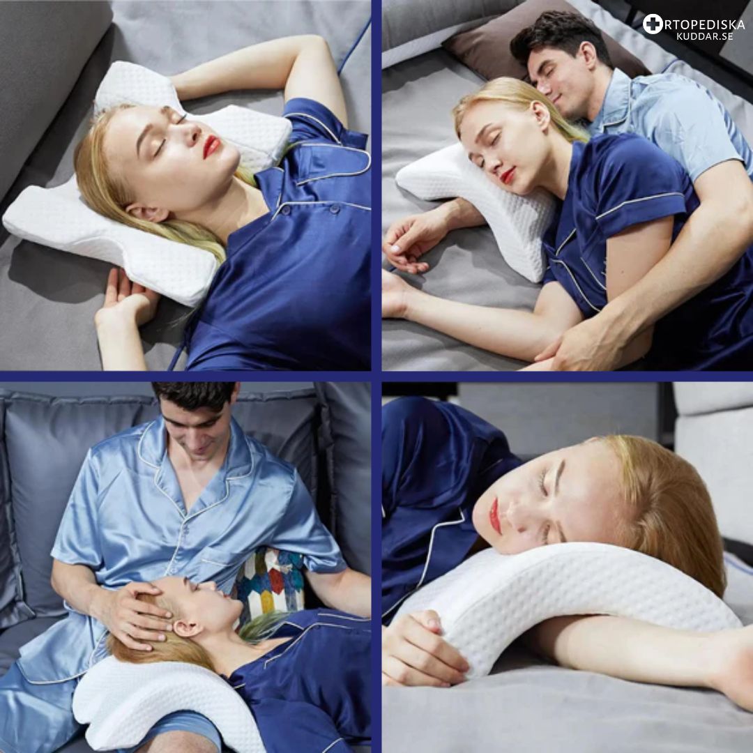Armkudde för Sidliggande Sovställning – Memory Foam för Ökad Komfort