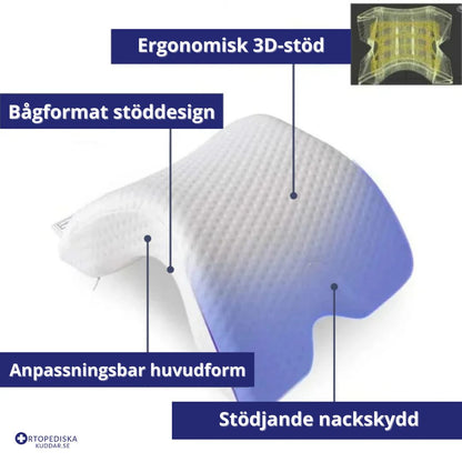 Armkudde för Sidliggande Sovställning – Memory Foam för Ökad Komfort