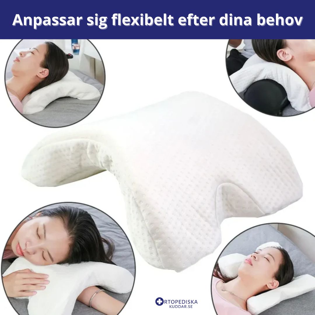 Armkudde för Sidliggande Sovställning – Memory Foam för Ökad Komfort