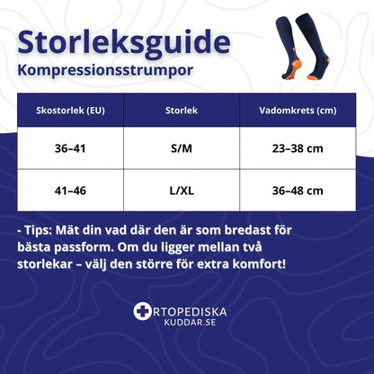 Kompressionsstrumpor – Ökad Cirkulation & Mindre Smärta