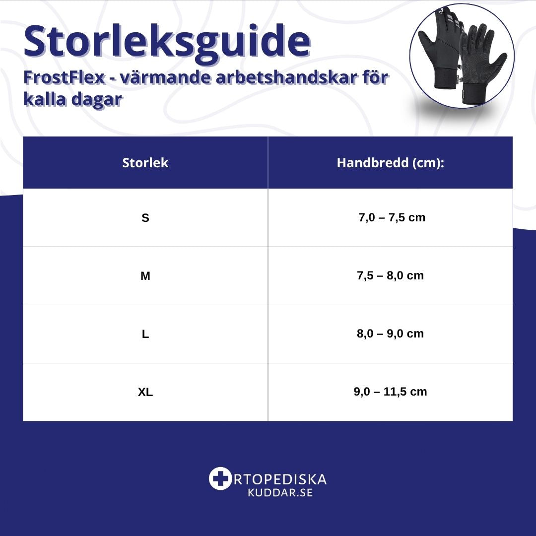 FrostFlex - värmande arbetshandskar för kalla dagar
